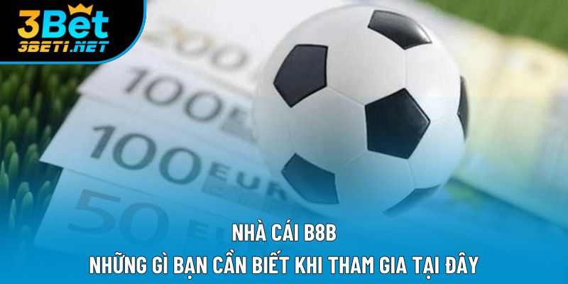Nhà cái B8B - Những Gì Bạn Cần Biết Khi Tham Gia Tại Đây